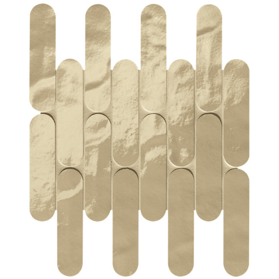 Мозаика fRN2 Мозаика Glim Tortora Curve Mosaico Brillante 29x29,5