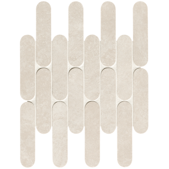 fRNA Мозаика Nobu White Curve Mosaico Matt 29x29,5