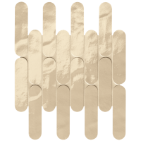 fRNS Мозаика Glim Beige Curve Mosaico Brillante 29x29,5