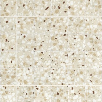 fRO3 Мозаика Glim Gemme Beige Macromosaico Matt 30x30