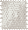 fROI Мозаика Glim Ghiaccio Round Mosaico Brillante 29,5x32,5