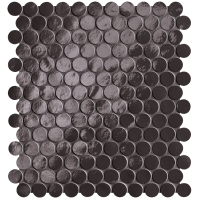 fROK Мозаика Glim Lavagna Round Mosaico Brillante 29,5x32,5