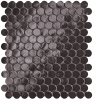 fROK Мозаика Glim Lavagna Round Mosaico Brillante 29,5x32,5