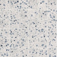 fRT9 Мозаика Glim Gemme Azzurro Macromosaico Matt 30x30