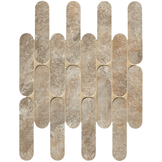 fRVK Мозаика Nobu Slate Curve Mosaico Matt 29x29,5