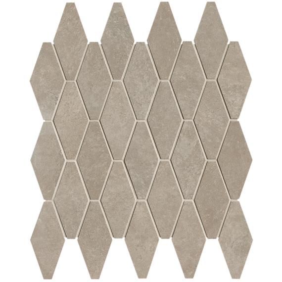 Мозаика fRW3 Мозаика Nobu Grey Gres Rombi Mosaico Matt 31x35,5