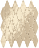 fRW7 Мозаика Glim Beige Rombi Mosaico Brillante 31x35,5