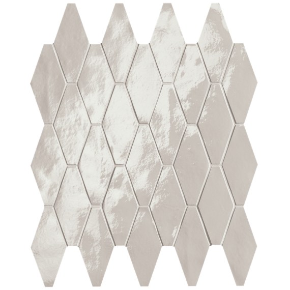Мозаика fRW9 Мозаика Glim Ghiaccio Rombi Mosaico Brillante 31x35,5