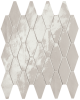 fRW9 Мозаика Glim Ghiaccio Rombi Mosaico Brillante 31x35,5