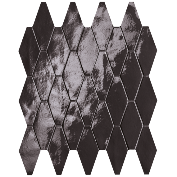 Мозаика fRXB Мозаика Glim Lavagna Rombi Mosaico Brillante 31x35,5