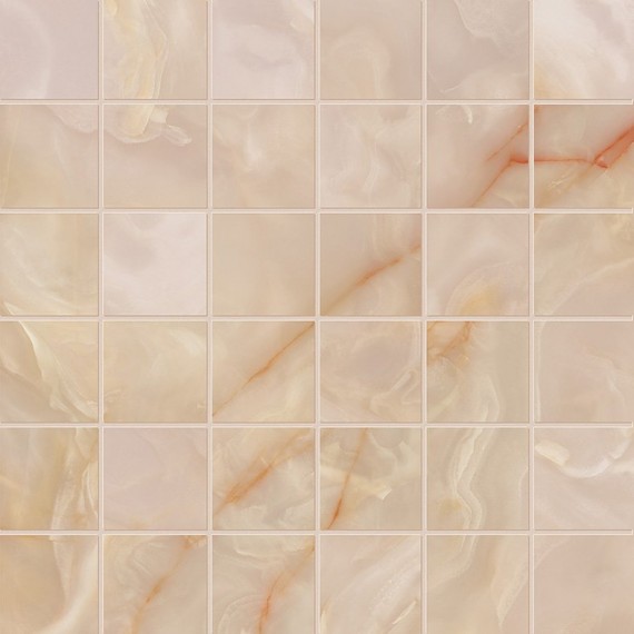 Мозаика fRZY Мозаика Gemme Rosa Macromosaico Brillante 30x30