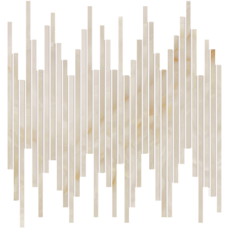 fRZZ Мозаика Gemme Beige Tratti Mosaico Brillante 30x30