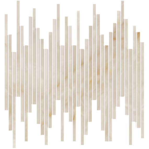 Мозаика fRZZ Мозаика Gemme Beige Tratti Mosaico Brillante 30x30