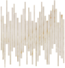 fRZZ Мозаика Gemme Beige Tratti Mosaico Brillante 30x30
