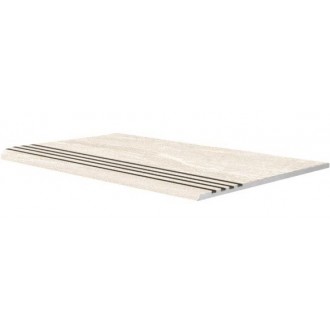 n048161 Ступень safari crema с насечками 30.3x61.3