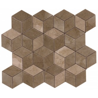 Мозаика Delux Bronze Tessere Rombi 26х28