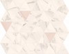 E569 Motif Calacatta Triangle Gold Tessere Rombi 25х29