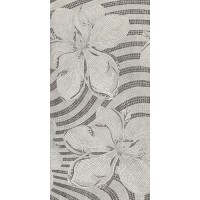 Gems Decor Flower Silver 60x120 Lapp/Rett 60x120 