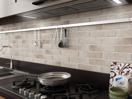 Brick Style Golden Tile