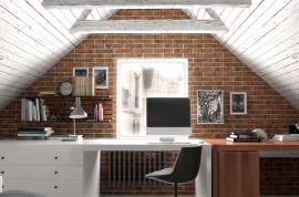 Brick Style Golden Tile