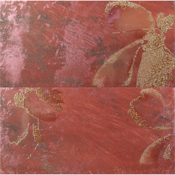 Декор Euphoria dec. Red (комп/2шт) 25,1х50,5