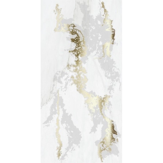 Decor Solitaire  Gold- White Lapp/Rett 60x120 