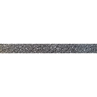 Бордюр Listello Strass Dark Black 5х50,5