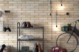 Brick Style Golden Tile