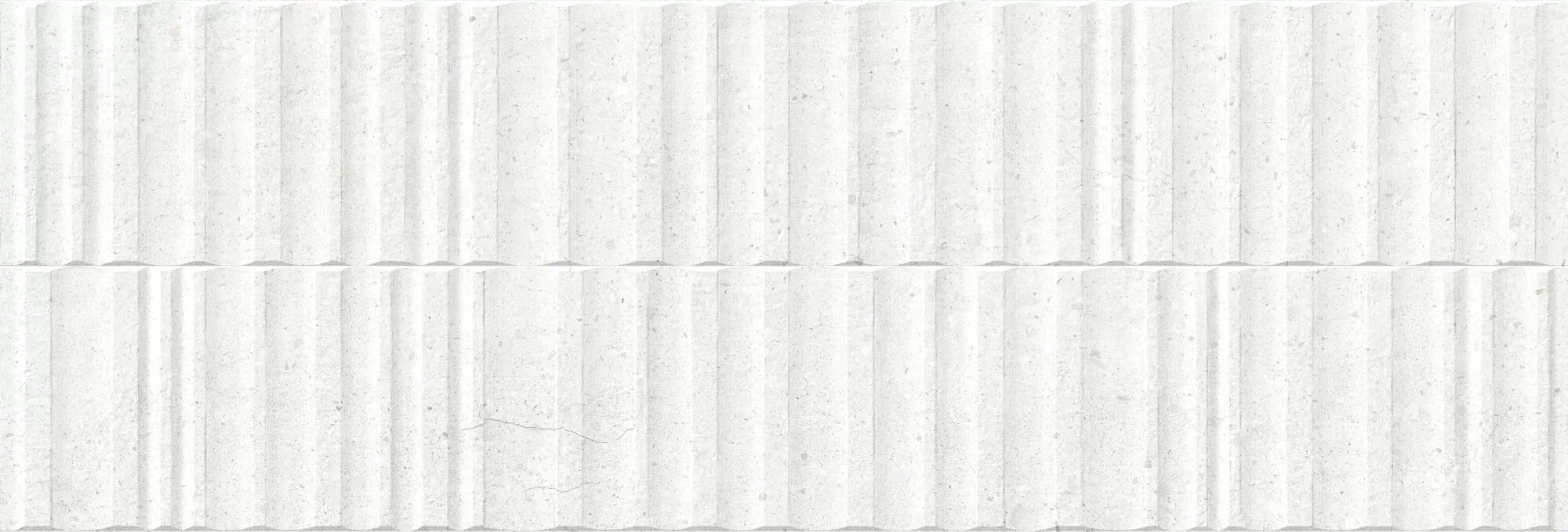 Керамическая плитка 40270 Плитка Manhattan White Wavy SP/33,3x100x0,98/R