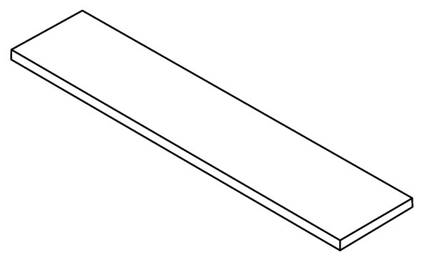Ступени 620070002653 Ступени F.d.M.Quark Ceppo Apuano Forest Scalino Angolare Dx 33x160