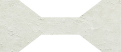 Керамогранит 748438 Керамогранит Pietre/3 Limestone White Decoro Papillon 34,5x80