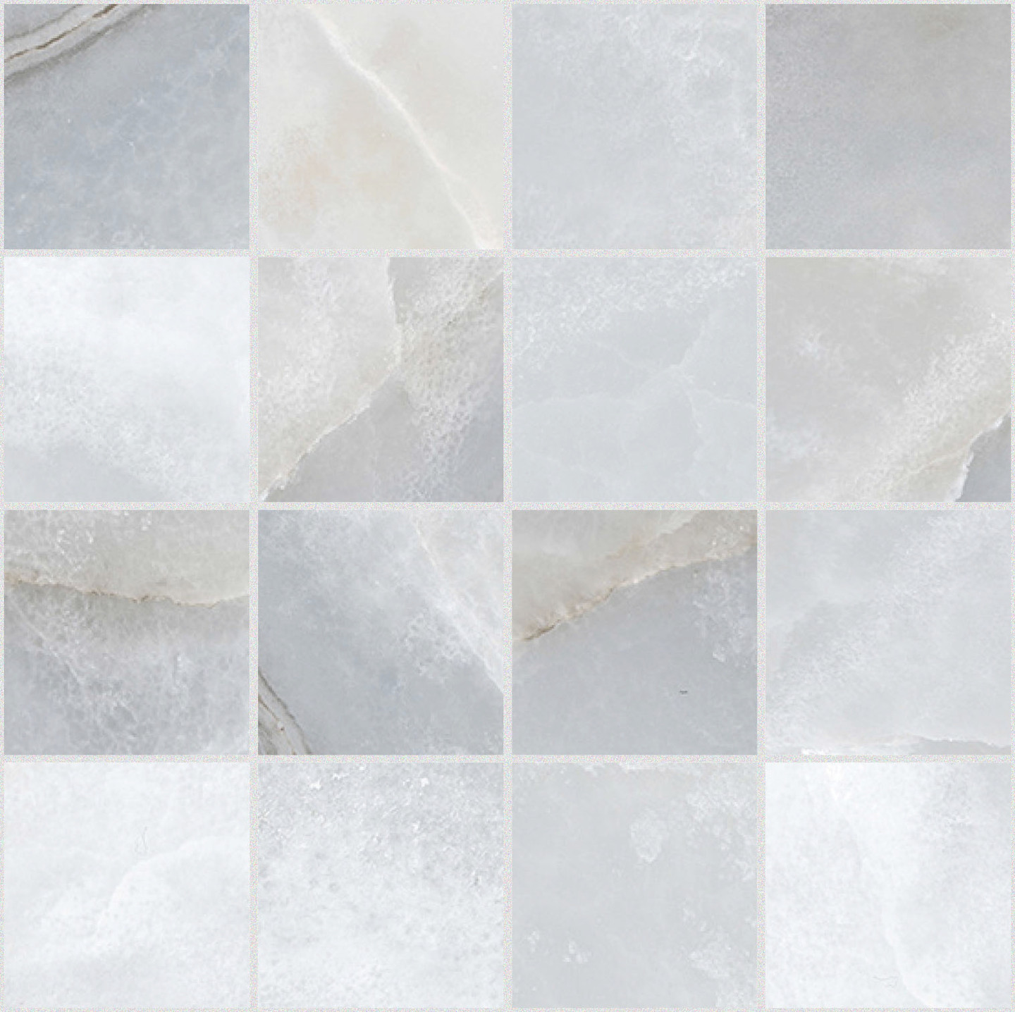 Мозаика 770282 Мозаика Reves De Rex Bleu Mosaico Matte 6mm 7.5x7.5 30x30