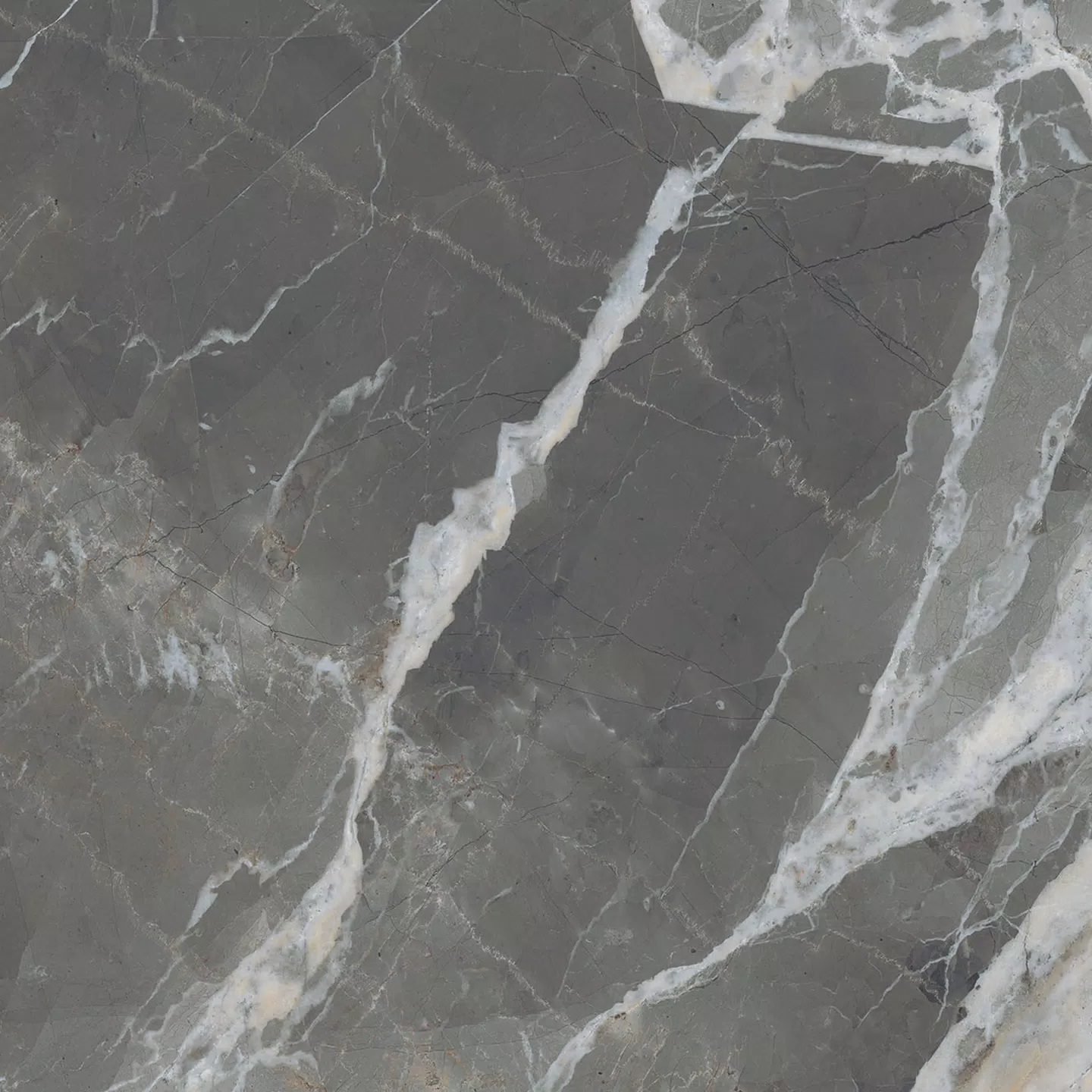 Керамогранит 776340 Керамогранит Stones 2.0 Calacatta Black Comfort Ret 6mm 120x120