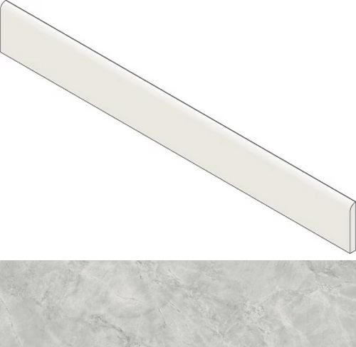 Керамогранит AGFM Marvel Grey Cloud Battiscopa Dig. 60 Lappato 7,2x60