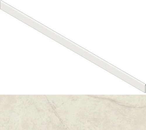 Керамогранит AGFX Marvel Calacatta Perla  Battiscopa Dig. 120 Lappato 7,2x120