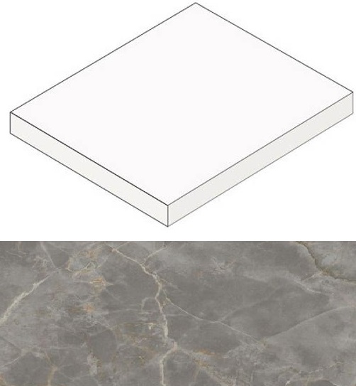 Ступени AGJR Marvel Fior di Bosco Scalino Angolare 37,5 Lappato 37.5x37.5