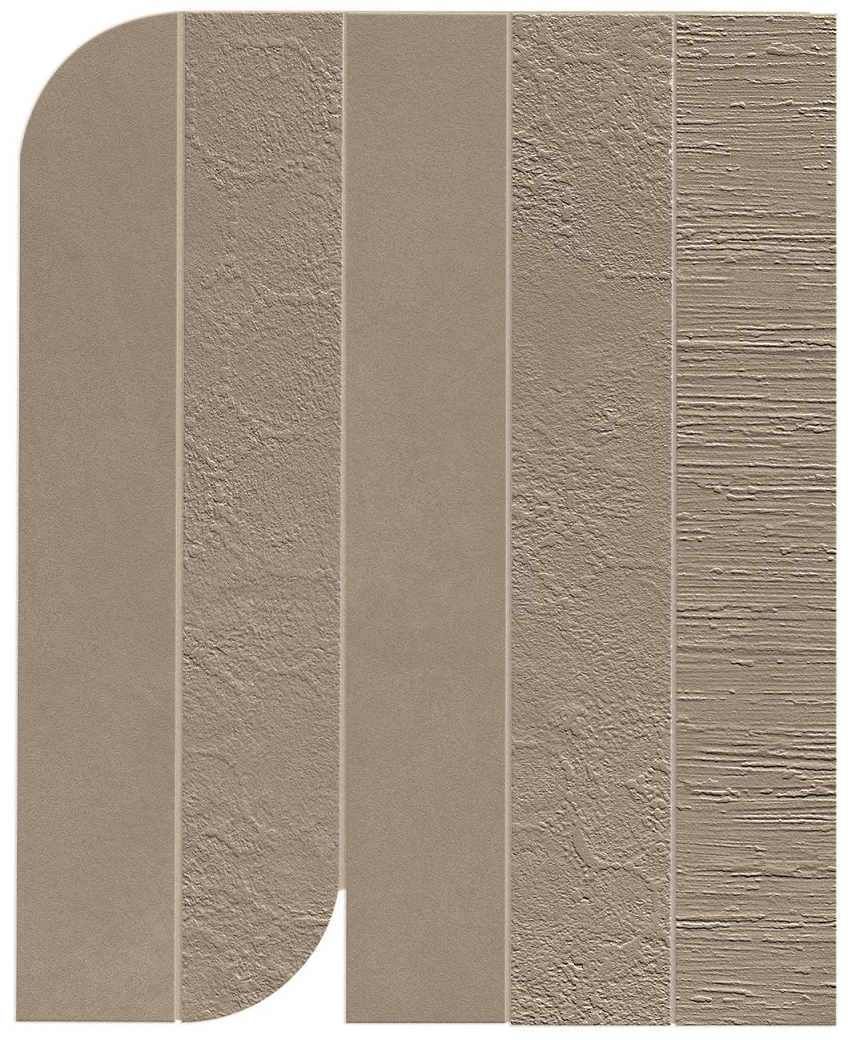 Керамогранит AHHJ Boost Natural Ecru Mosaico Piano Mix 50x40,5