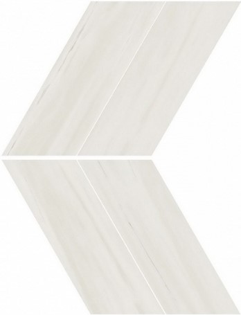 Керамогранит AS1Q Marvel Bianco Dolomite Chevron Lappato 22,5X22,9 