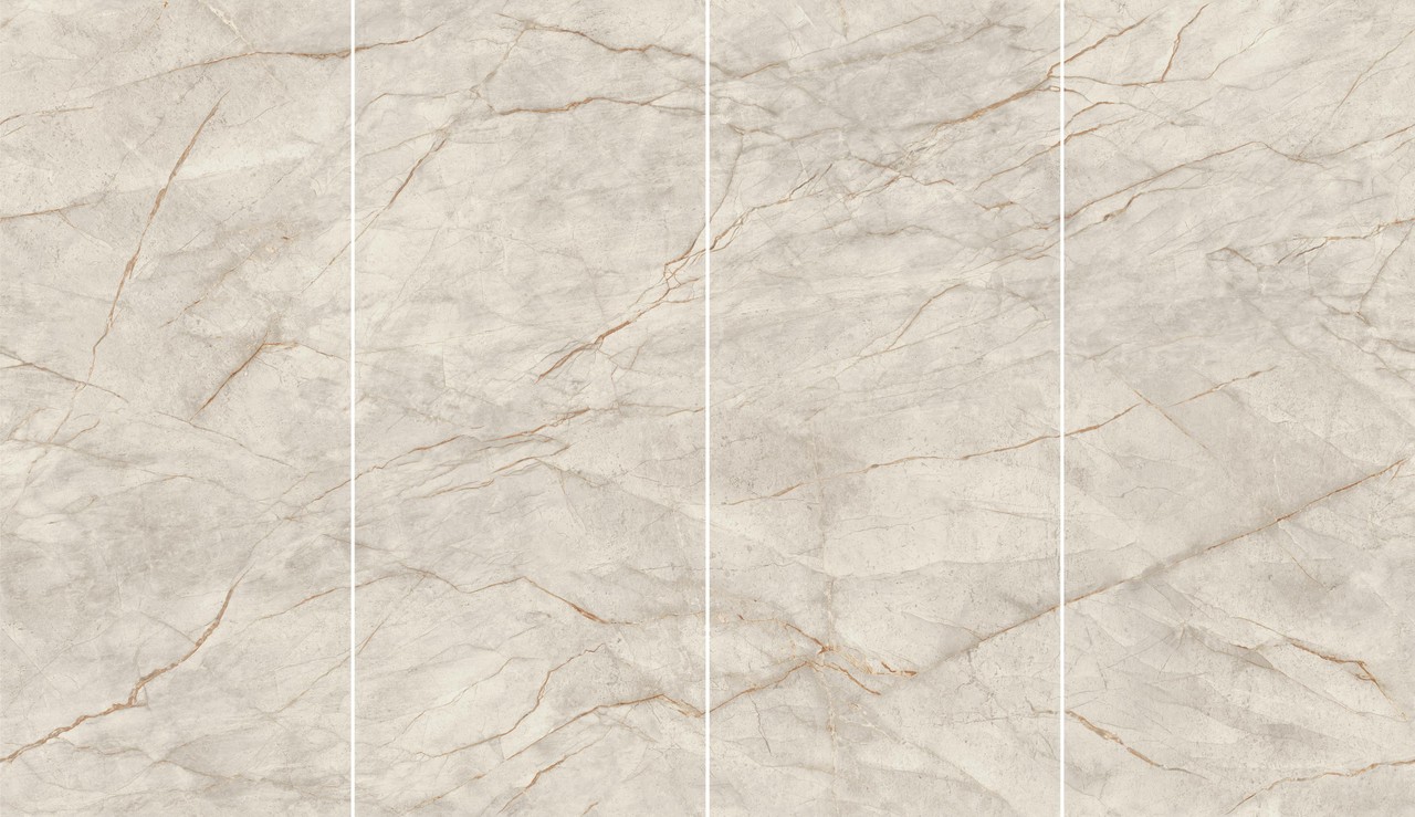Керамогранит AYWE Керамогранит Marvel Diva White Everest Silk Kit Endless 6mm 120x278