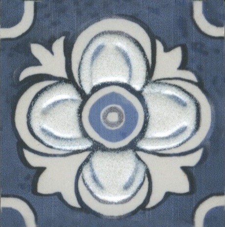 Керамогранит DC/A33/SG9174 Керамогранит Вставка Алмаш синий 4,9х4,9