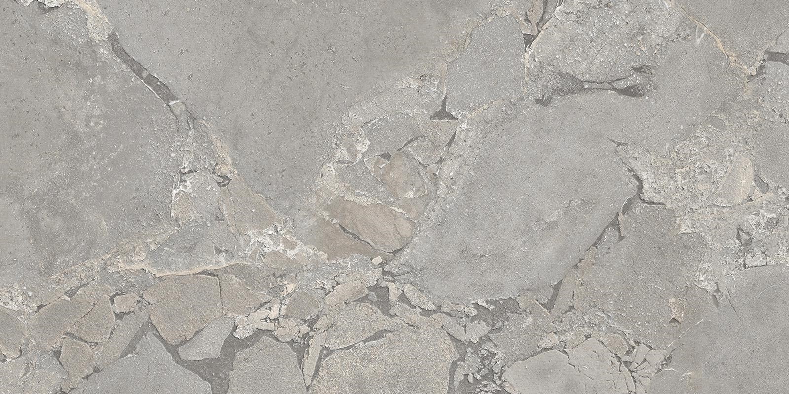 Керамогранит EML5 Керамогранит Unique Infinity Cobblestone Grey Naturale Rett 9mm 60x120