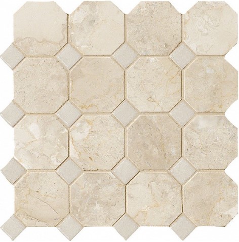 Мозаика G91423 Мозаика RIALTO WHITE OTTAGONA 30X30
