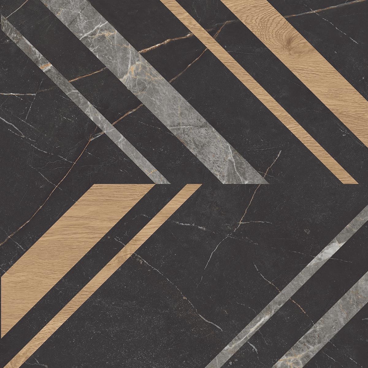 Керамогранит IM03 Improve Black Неполированный Рект. 60x60x10