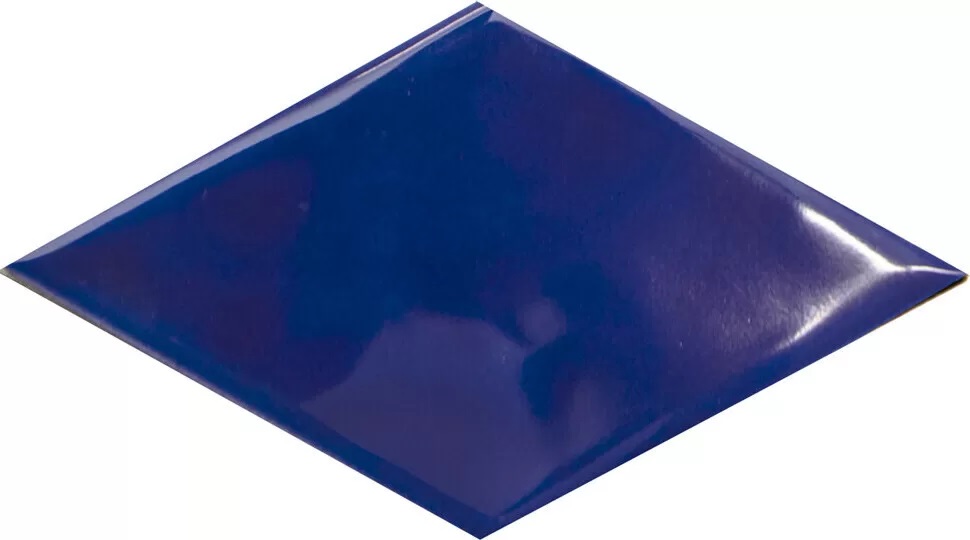 Ступени KMD2SRB009BN Плитка Декор Риад синий глянцевый 13,5x7,8x0,9