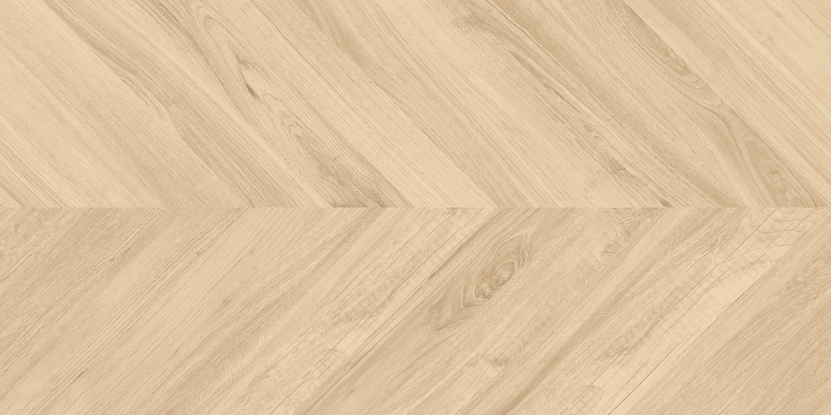 Керамогранит Laparet Керамогранит Wood Royal Almond Chevron бежевый матовый карвинг 60х120