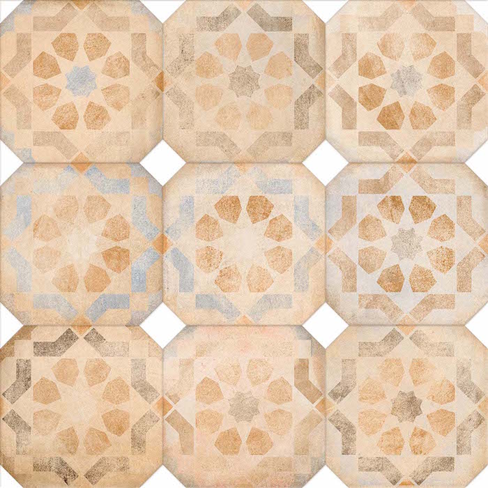 Керамогранит Laverton Octogono Turgis Multicolor Mix 20x20