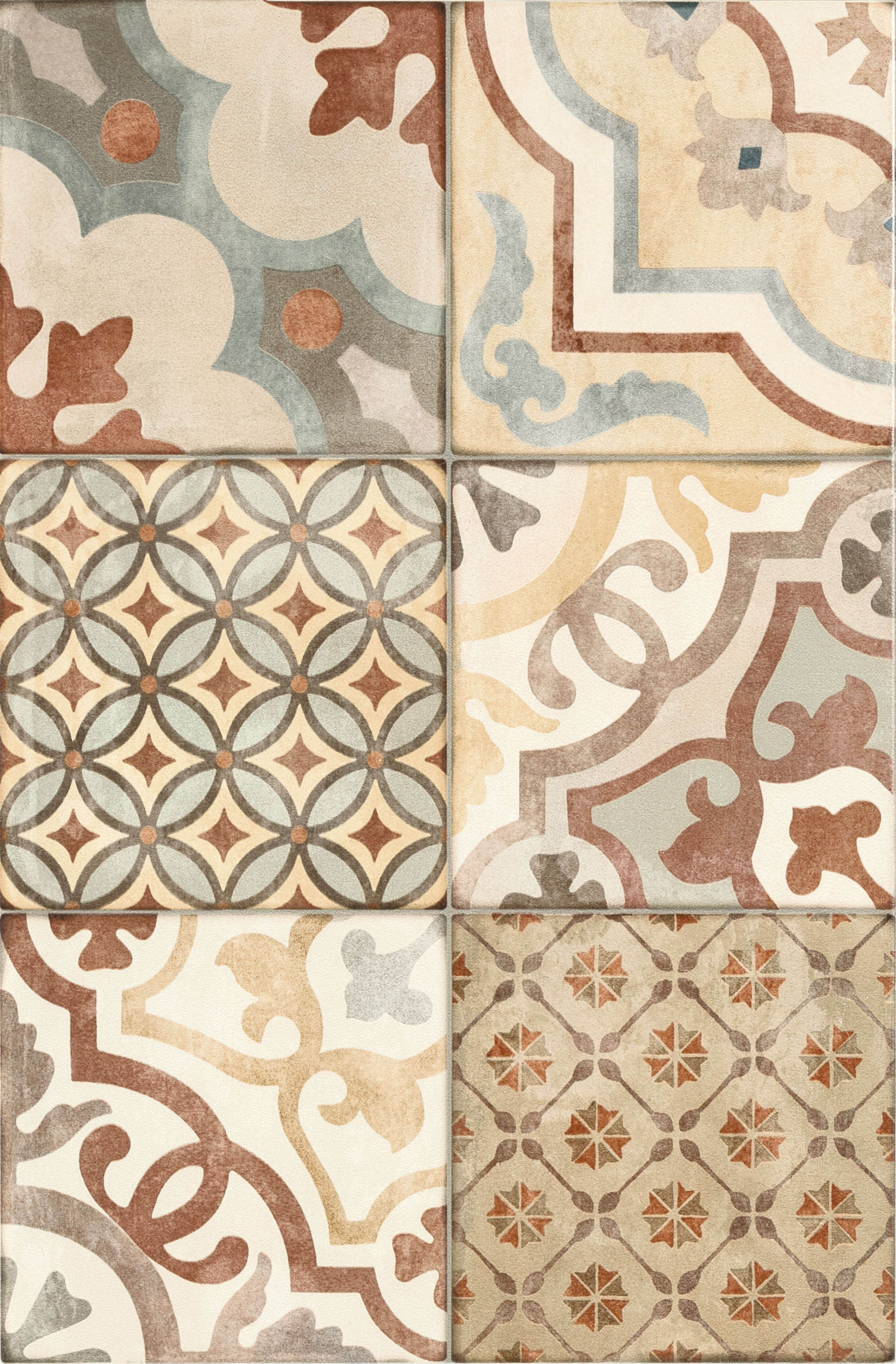 Керамическая плитка M01Z Neutral Decoro Memory Sand 25x38