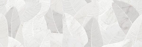 Керамическая плитка MN83 Плитка Fabula Decoro Glam Bianco 33x100