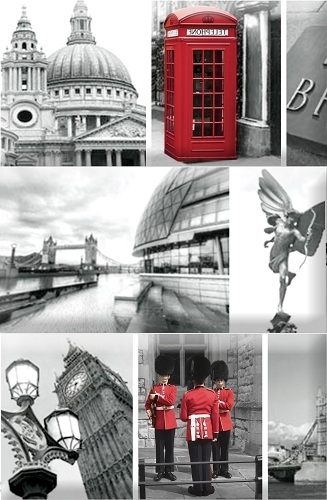 Керамическая плитка Monocolor Composicion London Calling A 15х22.5