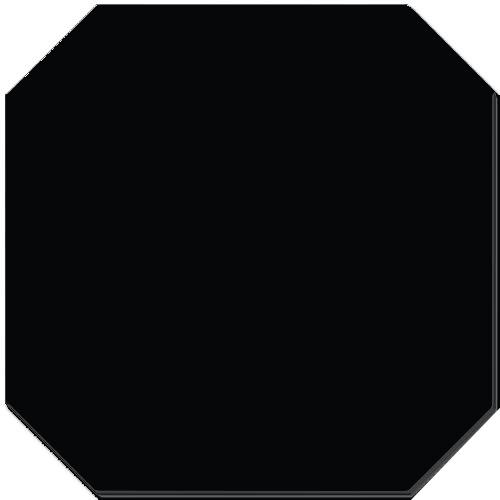 Керамогранит Nero ottagono matt 20x20